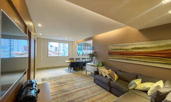 Imagem 2: Apartamento com 3 quartos sendo 01 suíte e closet e 4 vagas de garagem. À venda, no bairro