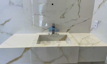 Imagem 7: Casa de alto padrão, com 330m² de área construída, 4 quartos sendo 3 suítes, piscina aquec