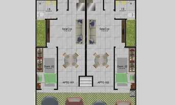 Imagem 6: Apartamento 2 dormitórios no cidade nova em Itajaí pelo MCMV pronto pra morar
