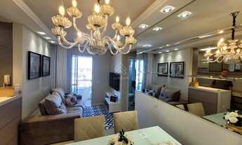 Imagem 3: Apartamento mobiliado 2 dormitórios sendo 1 suíte bairro Cordeiros, Itajaí/SC