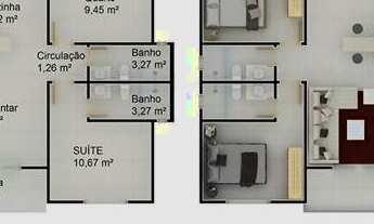 Imagem 6: Apartamento-Cobertura-para-Venda-em-Centro-Porto-Seguro-BA, 2 dormitórios, 1 suítes, 70M²