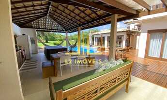 Imagem 6: CASA LUXUOSA - 4 SUÍTES - PORTEIRA FECHADA - MATA DE SÃO JOÃO