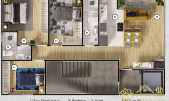 Imagem 7: Apt 3 quartos Balneário Piçarras