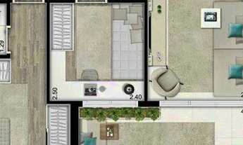 Imagem 2: Apartamento-Alto-Padrao-para-Venda-em-Vila-Clementino-Sao-Paulo-SP, 2 dormitórios na Rua D