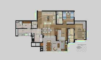 Imagem 5: Apartamento-Alto-Padrao-para-Venda-em-Vila-Monte-Alegre-Sao-Paulo-SP, 3 dormitórios na Ave