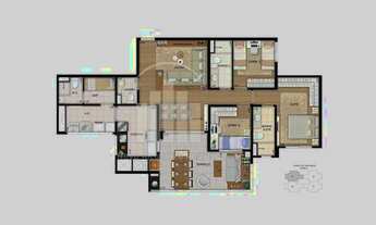 Imagem 4: Apartamento-Alto-Padrao-para-Venda-em-Vila-Monte-Alegre-Sao-Paulo-SP, 3 dormitórios na Ave