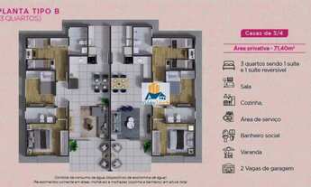 Imagem 4: Casas com dois e três quartos a venda em GUARAJUBA - MONTE GORDO!!