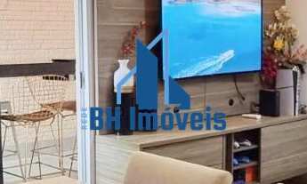 Imagem 2: Apartamento com área privativa com 2 quartos, sendo um suíte 2 vagas de garagem no Bairro