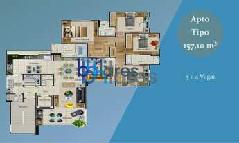 Imagem 7: Apartamento Alto Padrão para Venda em Castelo Belo Horizonte-MG