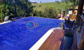 Imagem 3: Chácara 5 Dormitórios 6 Vagas Piscina Espaço Gourmet Spa Lago de Pesca à Venda em Pinhalzi