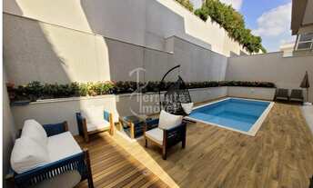 Imagem: Casa moderna com 4 suítes, piscina climatizada