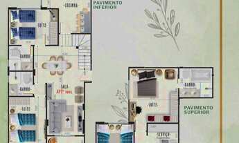 Imagem: Cobertura duplex com 4 suítes no bairro