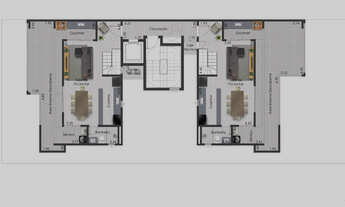Imagem 4: Cobertura 3 quartos sendo 2 suítes com 168m² no bairro Cascatinha