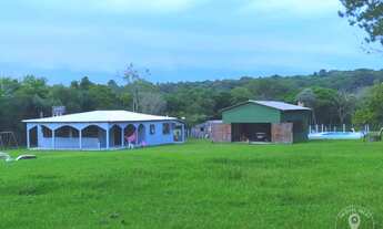 Imagem 2: Sítio no Passo do Morrinho, Lindo, Plano com Piscina e Galpão