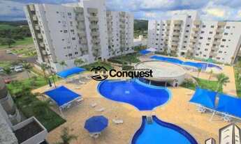 Imagem 3: Lindo Apartamento 02 Quartos com suíte, Condomínio Lagoa Flat Service, Caldas Novas, Goiás