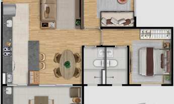 Imagem 6: JOOY CONNECT, 2 dormitórios na Rua São Vicente