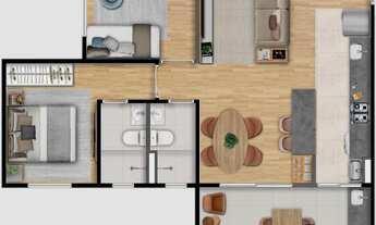 Imagem 7: JOOY CONNECT, 2 dormitórios na Rua São Vicente