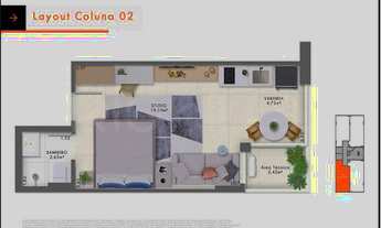 Imagem 7: Apartamento Loft com 32m² à venda em Icaraí, Niterói/RJ