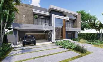 Imagem 2: Arquitetura Moderna - Casa em Fase de Acabamento