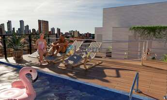 Imagem 6: Apartamento térreo com área privativa - 68m²- 2 quartos - 1 suíte- Jardim Oceania, João Pe