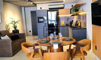 Imagem 2: Flat mobiliado e projetado a 270m do mar