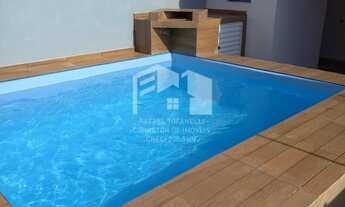 Imagem: Casa com piscina a 600 metros do mar