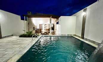 Imagem: Linda casa térrea com piscina