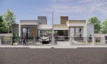 Imagem: CASA BAIXA COM 3 DORMITÓRIOS SENDO 1 SUÍTE