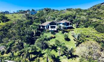 Imagem 4: Linda casa alto padrão rústico com bela vista do mar de Garopaba