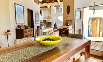 Imagem 5: Linda casa alto padrão rústico com bela vista do mar de Garopaba