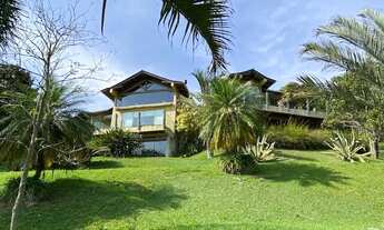 Imagem: Linda casa alto padrão rústico com bela