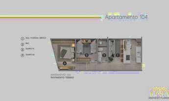 Imagem 6: Apartamento à venda no bairro Ingleses do Rio Vermelho - Florianópolis/SC