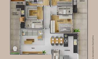 Imagem 3: Apartamento à venda no bairro Itapoã - Belo Horizonte/MG