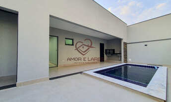 Imagem 6: Casa á venda de 158m² 3 quartos, 1 suíte, quintal com piscina no condomínio Real Park em S