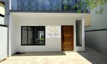 Imagem: Sobrado novo em Condomínio, 3 quartos sendo