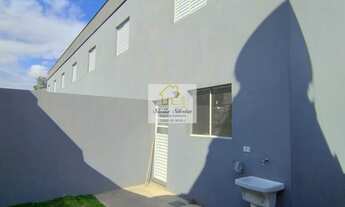 Imagem 4: Sobrado novo em condomínio, 2 quartos, sala, cozinha, quintal e 1 vaga