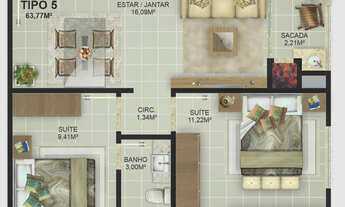 Imagem 6: Apartamento Alto Padrão a Venda Praia Brava Oportunidade