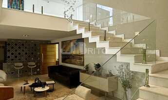 Imagem 3: LOCAÇÃO: Mansão de Luxo no Alphaville 2 – 600m², 4 Suítes, Área Gourmet e Lazer Completo