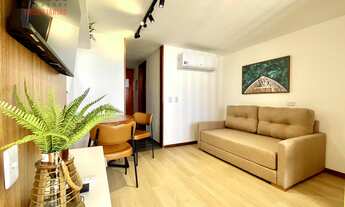 Imagem 4: Apartamento com vista permanente para Baia de Todos os Santos, mobiliado, alto, com pier