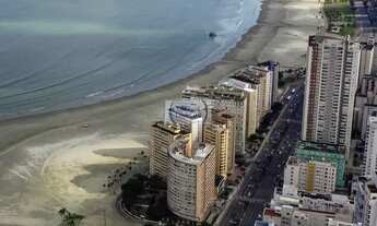 Imagem: Apartamento Pé na areia em Santos