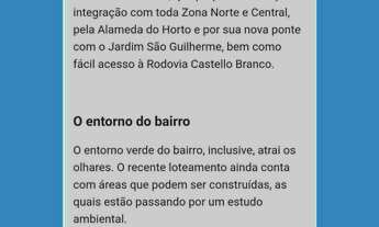 Imagem 7: Terreno à venda no bairro Parque São Bento Sorocaba/SP