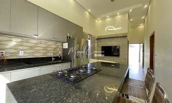 Imagem 4: Condomínio Setlife II Mirassol - Linda casa à venda com 3 quartos, escritório e garagem pa