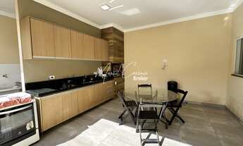 Imagem 6: Lindíssima casa à venda em bairro aberto, com 3 quartos, sendo 1 suíte e área Gourmet com