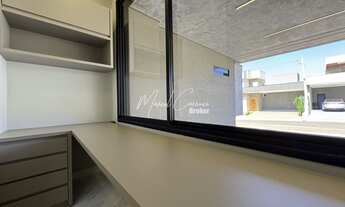 Imagem 5: Belíssima casa à venda com 3 suítes sendo uma com closet, conceito integrado e piscina no