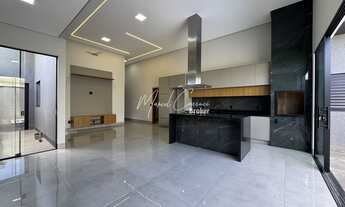 Imagem 2: Condomínio Setlife I Mirassol - Belíssima casa à venda com 3 suítes, sendo 1 suíte máster