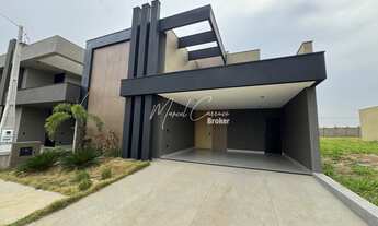 Imagem 2: Condomínio Setlife II Mirassol - Belíssima casa à venda com 3 suítes, sendo 1 suíte máster