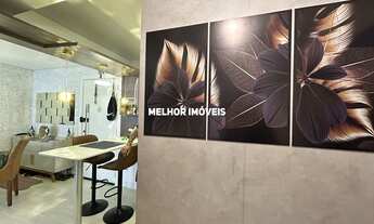 Imagem 6: Aldebaran - Apartamento á venda com 02 dormitórios em condomínio frente mar no centro de B