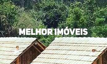 Imagem 2: Chácara com Casa de Madeira à Venda, com 02 Chalés, Quiosque com Churrasqueira a Carvão, 0