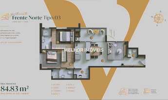 Imagem 5: Sunrise Tower - Apartamento à Venda com 2 Suítes, 2 vagas de garagem localizado em Piçarra