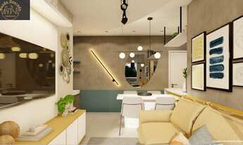 Imagem 2: Apartamento 49 m² - 2 Dormitórios - 1 Vaga Determinada à Venda no Bairro Assunção - São Be